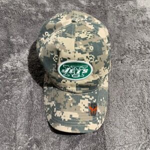 NY JETS Camo SnapBack Hat‎